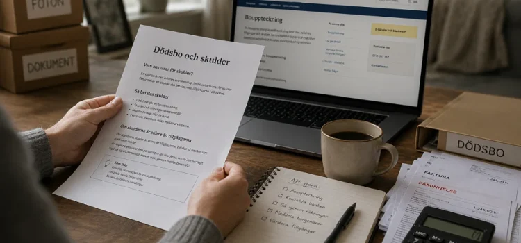 Dödsbo skulder